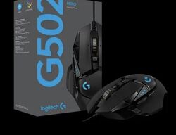 Logitech G G502 Hero leistungsstarke kabelgebundene Gaming-Maus, Hero 25K-Sensor