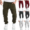 Herren Cargo Sweatpants Sporthose Jogginghose Jogger Trainingshose R6102