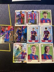 Topps Finest/Heritage Champions League FC Barcelona Team Lot