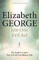 Just One Evil Act: An Inspector Lynley Novel: 15,Elizabeth Geo ,.9781444706024