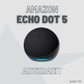 Amazon Echo Dot 5. Gen Smart Lautsprecher - Anthrazit