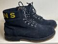 TOMMY HILFIGER TOMMY JEANS Schuhe Stiefel Boots Herrenstiefel Leder Gr.44