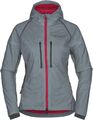 VAUDE Damen Regenjacke Wobormio Hardshelljacke, Outdoorjacke, grau, XXS