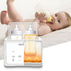 SEJOY 6in1 Flaschenwärmer Baby Sterilisator für Babyflaschen Babynahrungsheizung