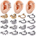 Piercing Schmuck Helix Ohrring Ohrstecker Ohr Tragus Knorpel Schmuck Zirkonia♢