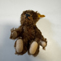 STEIFF - TEDDY / 029578  braun, 16cm  Historische Miniatur/1905