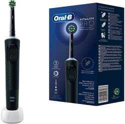 Braun ORAL-B Vitality Pro Protect X Clean Elektrische Zahnbürste schwarz B-WARE