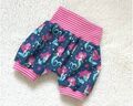 ♥ Kinder kurze Pumphose Meerjungfrau Gr. 68 - 104 Sommershorts Mädchen Pink Rosa