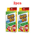 2X Skip-Bo Kartenspiel und Familienspiel Kinder Erwachsene VERPACKUNGSSCHÄDEN