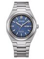 Citizen AW0130-85L Herrenuhr Titan Eco Drive silber