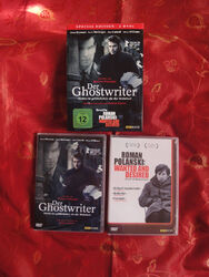 DER GHOSTWRITER ROMAN POLANSKI 2-DVD SONDER EDITION IM SCHUBER WIE NEU !!