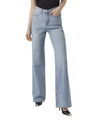 Vero Moda Damen Jeans VMTESSA HR WIDE RA339 Wide Fit - Blau - Light Blue Denim