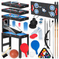 NEO-SPORT 5 in 1 Multifunktionstisch Spieltisch Bilardtisch Multifunktion