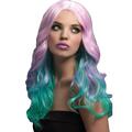 Smiffys Fever Khloe Wig, Rainbow