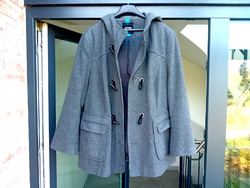 TOLLE WOLLJACKE VON GERRY WEBER IN GRAU IN GRÖSSE 48 !! GELEGENHEIT!