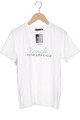 pieces T-Shirt Damen Shirt Kurzärmliges Oberteil Gr. S Baumwolle Weiß #bzw5zdo