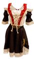 Dirndl 2 tlg. Trachtenkleid Oktoberfest Kleid Gr. 34,36,38,40,42,44,46