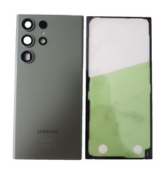 Original Samsung Galaxy S23 ULTRA 5G SM-S918B Akkudeckel Backcover Grün Kleber A