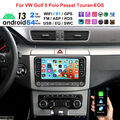 7" Für VW Polo 9N Golf Jetta MK4 Passat B5 T5 Android 13 Autoradio GPS Navi SWC