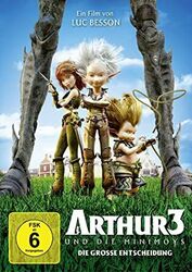 Arthur und die Minimoys 3 - Die große Entscheidung (DVD) NEU