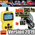 AutoDia SX45 Pro für VAG VW Audi Seat Skoda ABS AIRBAG Öl SERVICE EOBD Diagnose