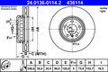 1x ATE Bremsscheibe 24.0136-0114.2 für BMW F10 F11 F12 F07 F06 F01 F03 F02 F04