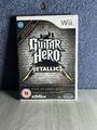 Guitar Hero: Metallica (Nintendo Wii, 2009) - mit Anleitung und Stickern - WA2