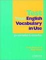 Test Your English Vocabulary in Use: Pre-Intermediate an... | Buch | Zustand gut