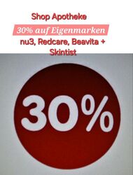 30% Shop Apotheke Gutschein auch reduzierte Eigenmarken