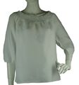 Boden Design Damenbluse Off Shoulder-Bluse ärmeloss T-Shirts Gr.32 UK.6//0036