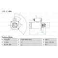 BOSCH Anlasser Starter 1.8kW für BMW 3er Touring 0 986 022 581