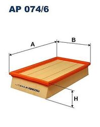 FILTRON AP 074/6 Luftfilter für FORD VOLVO