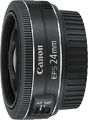 Canon EF-S 24 mm F2.8 STM 52 mm Filtergewinde  (Canon EF-S Anschluss) schwarz