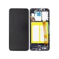 Original Samsung Galaxy A20e A202F LCD Display Touch Bildschirm Rahmen Schwarz