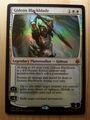 MTG Magic 1x FOIL Gideon Blackblade / Schwarzklinge (War of the Spark) M/NM Eng