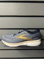 Brooks Ghost 15 HERREN, UK-GRÖSSE 11,5, FLINTSTONE/PEACOT/ORANGE POP