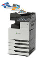 Lexmark CX922de - 32C0231 MFP Farbig Laser A3 USB LAN ADF Duplex 132.000 S.