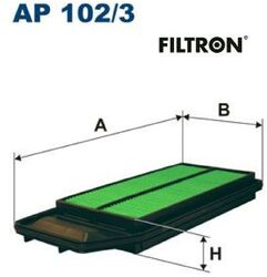 FILTRON AP102/3 Luftfilter Luftfiltereinsatz für Honda 