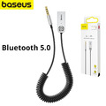 Baseus Bluetooth 5.0 Empfänger Adapter 3,5mm Auto AUX Audio Bluetooth Adapter