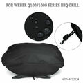 BBQ Abdeckung Grill Abdeckhaube Cover für Weber 7110 Q100/1000 Wasserdicht DE