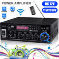 2000W HiFi Verstärker Bluetooth Party Musik Equipment AUX Anlage Stereo Audio DE