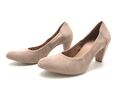 HÖGL Damen Pumps High Heels Absatzschuhe Blockabsatz Slipper Braun Gr. 38 (UK5)