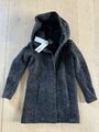 ONLY Wollmantel Jacke Mantel Damen Gr.M Neu Schwarz Etikett Herbst Winter Women