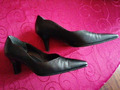 Stöckelschuhe Pumps von GABOR  Gr. 4 1/2 schwarz getragen - 6 cm Absatz