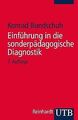 Einführung in die sonderpädagogische Diagnostik v... | Buch | Zustand akzeptabel