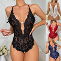 Erotik Damen Dessous Reizwäsche Spitze Unterwäsche Nachtwäsche Babydoll Bodysuit