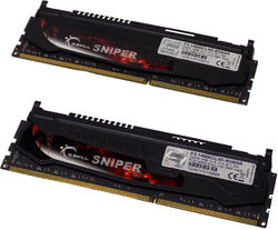 G.Skill Sniper 2x 4GB =8GB F3-14900CL9D-8GBSR DDR3-1866 Arbeitsspeicher #DR01