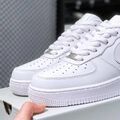 Herren Damen Air Force One Board Schuhe Reines Weiß Klassisch