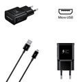 Original Samsung Schnell Ladegerät Micro USB Ladekabel Galaxy A7 2016 2017 2018