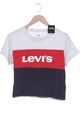 Levis T-Shirt Damen Shirt Kurzärmliges Oberteil Gr. 2XS Baumwolle Weiß #54bh80o